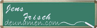 Jens Frisch Visitenkarte